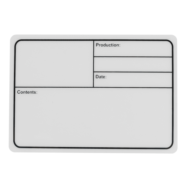 Showgear Flight Case Label 177 x 127 mm - with adhesive back