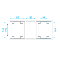 Showtec Case for 2x Phantom 65 Value Line