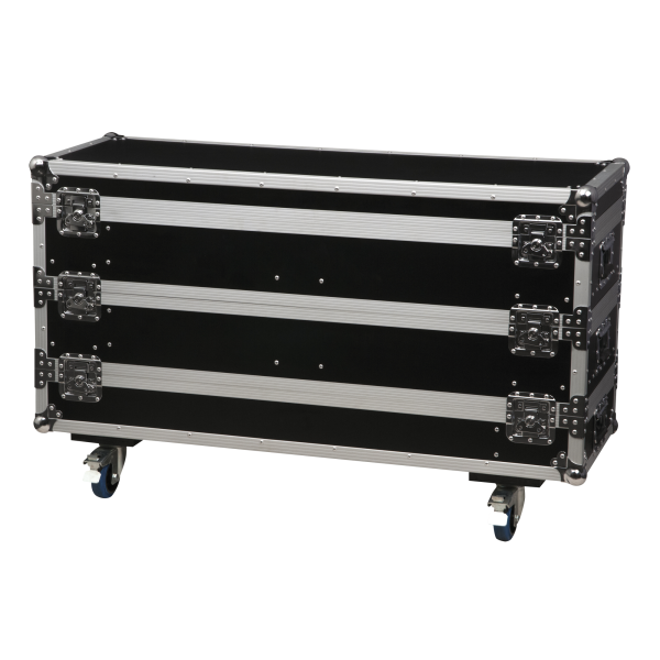 Showtec Case for 12x Sunstrip Active 3 stackable sections with accessory compartment