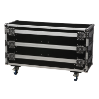 Showtec Case for 12x Sunstrip Active 3 stackable sections...