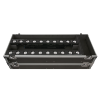 Showtec Case for 12x Sunstrip Active 3 stackable sections with accessory compartment