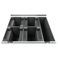 Showtec Case for 4x Shark Beam FX Flight Case