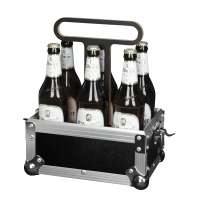 Showgear Case for Beer Bottles Up to 6 beer bottles