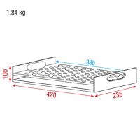 Showgear Extra Insert for 96-pin Extra Einsatz für...