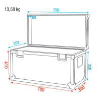 Showgear Stack Case 3 Stack Case 3