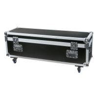Showgear Stack Case 6 With protective carpet and swivel...