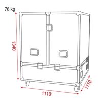 Showgear Case for 100 cm Mirror Ball Case für 100-cm-Spiegelkugel