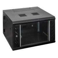 Showgear RCA-WMH-6 6U Network Cabinet with glass door