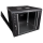 Showgear RCA-WMH-9 9U 19" Patch Panel Rack, Wandmontage, aufklappbare Rückseite