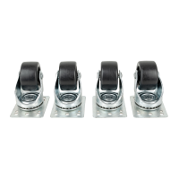 Showgear RCA-FSM-22 22 U Netzwerkschrank mit Gittertür