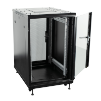 Showgear RCA-FSG-18 18 HE Netzwerkschrank mit Glastür