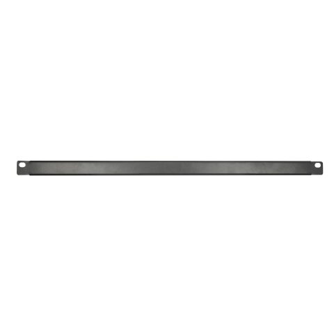 Showgear 19 Inch Blind Panel Black 2 mm starke Metallplatte - schwarz