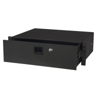 Showgear 19 Inch Drawer with keylock 3HE (483 x 350 x 132 mm, LxBxH)/7,7 kg