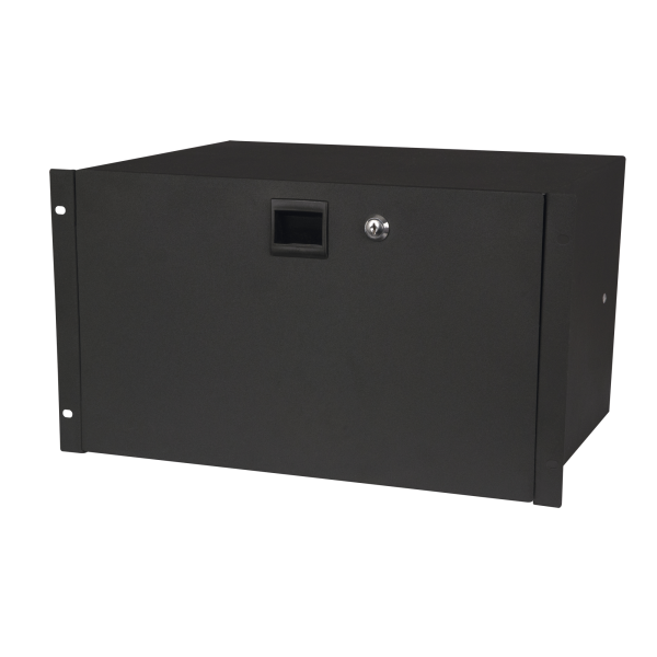 Showgear 19 Inch Drawer with keylock 6HE (483 x 350 x 267 mm, LxBxH)/10,5 kg