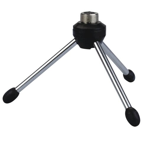 Showgear Desk Microphone Stand - Mini 89 mm - 5/8 thread