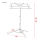 Showgear Music Stand - Lite Stahl, 480-1070 mm