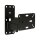 Showgear Compact Speaker Wall Bracket Schwarz