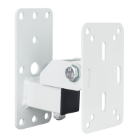 Showgear Compact Speaker Wall Bracket Weiß