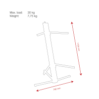 Showgear Keyboard Stand Professional Maximallast pro...
