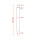 Showgear Mammoth Distance Tube 90-128 cm - max load 50 kg - 35 mm