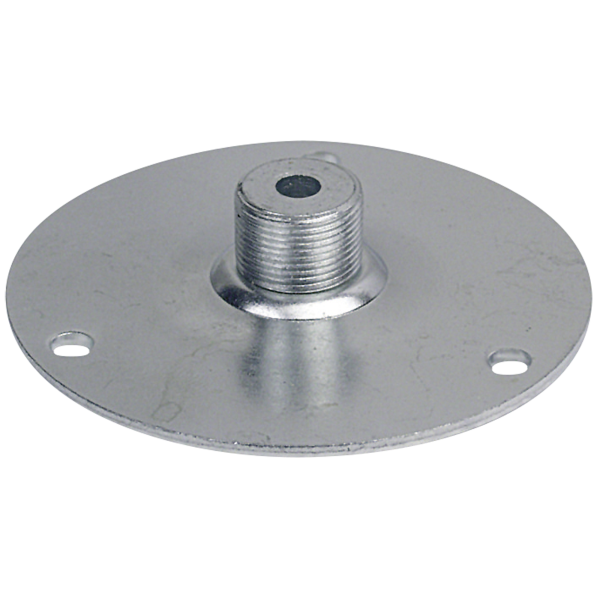 Showgear Mounting Plate for Gooseneck Chrom, 60 mm