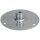 Showgear Mounting Plate for Gooseneck Chrome - 60 mm