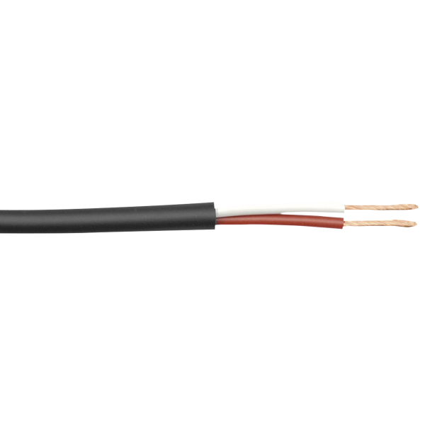 DAP SPC-225 Bühnen-Lautsprecherkabel 2 x 2,5 mm - 100-m-Rolle - schwarze Ummantelung