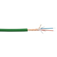 DAP MC-216 Grünes Mic/Line-Kabel - 100-m-Rolle