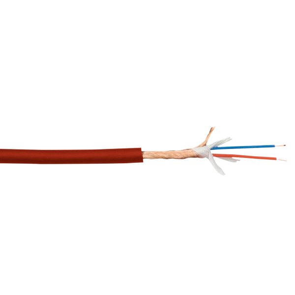 DAP MC-216 Rotes Mic/Line-Kabel - 100-m-Rolle