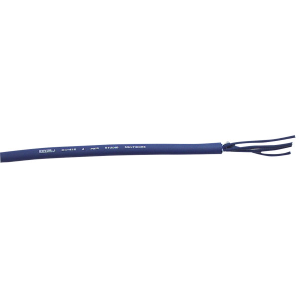 DAP MK-422 4 Pair Studio Multicore - blue jacket - Price per metre