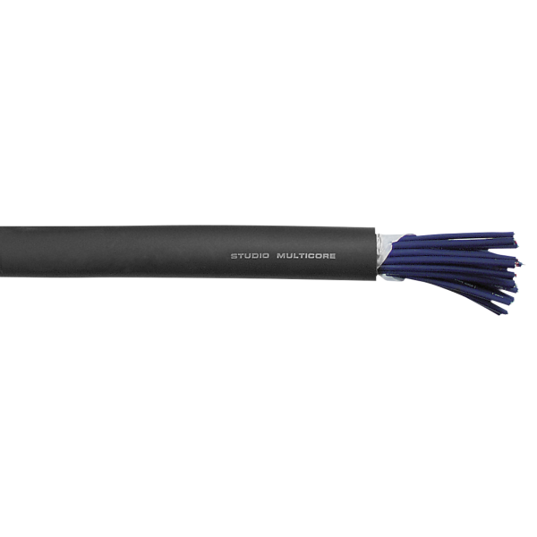 DAP MK-2022 20 Pair Studio Multicore - black jacket - Price per metre