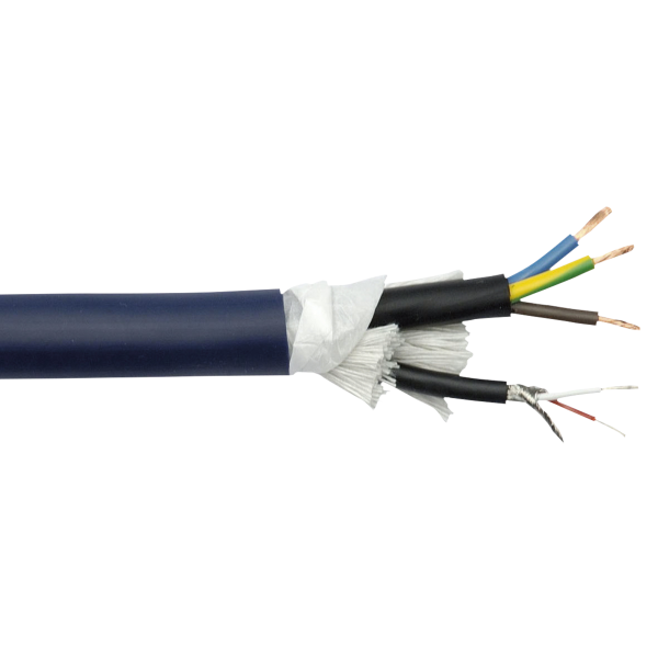 DAP PMC-216 AUDIO Power/Signal Cable - blue jacket - Price per metre