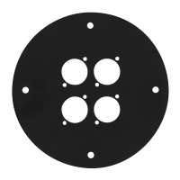 Showgear Cable Drum 270 mm - black