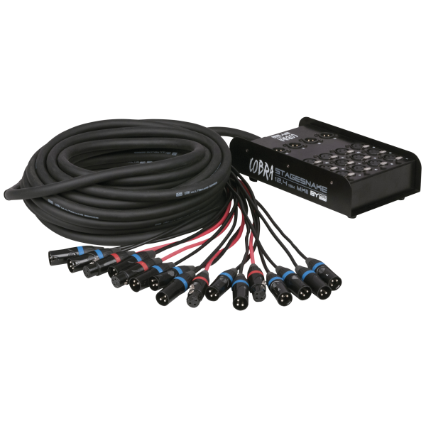 DAP CobraX 12/4 StageSnake 15m