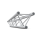 Milos Deco-22 Triangle Truss - Straight STM3000 - 3000 mm
