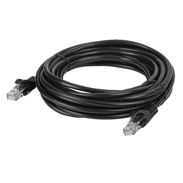 DAP Cat5e Cable - U/UTP Black 10 m
