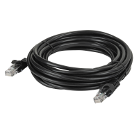 DAP Cat5e Cable - U/UTP Black 1.5 m