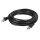 DAP Cat5e Cable - U/UTP Black 75 cm - Schwarz