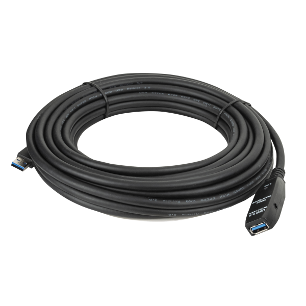 DAP USB 3.0 Active Extension Cable black, male - female 15 m