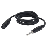 DAP FL03 - bal. XLR/F 3P to Jack stereo 1,5 m