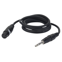 DAP FL03 - bal. XLR/F 3P to Jack stereo 3 m