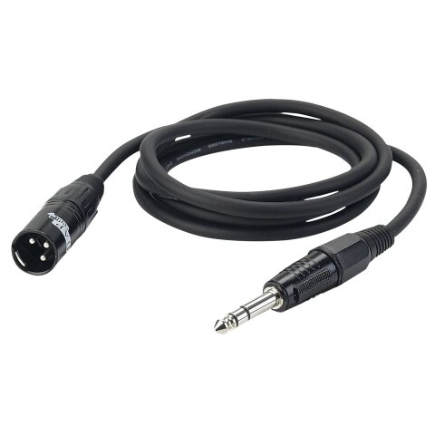 DAP FL04 - bal. XLR/M 3P to Jack stereo 3 m