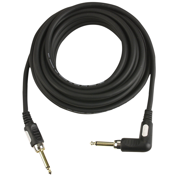 DAP FL18 - Stage Guitar Cable straight Ø 6 mm to 90° 10 m