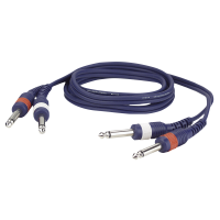 DAP FL22 - 2 mono Jack L/R to 2 mono Jack L/R 1.5 m