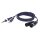 DAP FL44 - 2 unbal. Jack mono L/R to 2 XLR/M 3P 3 m