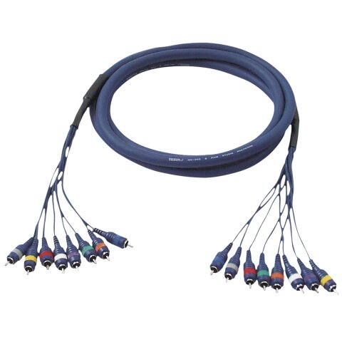 DAP FL65 - 8 RCA/M to 8 RCA/M 3 m