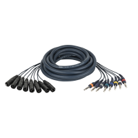 DAP FL68 - 8 XLR/M 3P to 8 Jack stereo 3 m