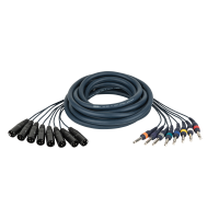 DAP FL68 - 8 XLR/M 3P to 8 Jack stereo 6 m