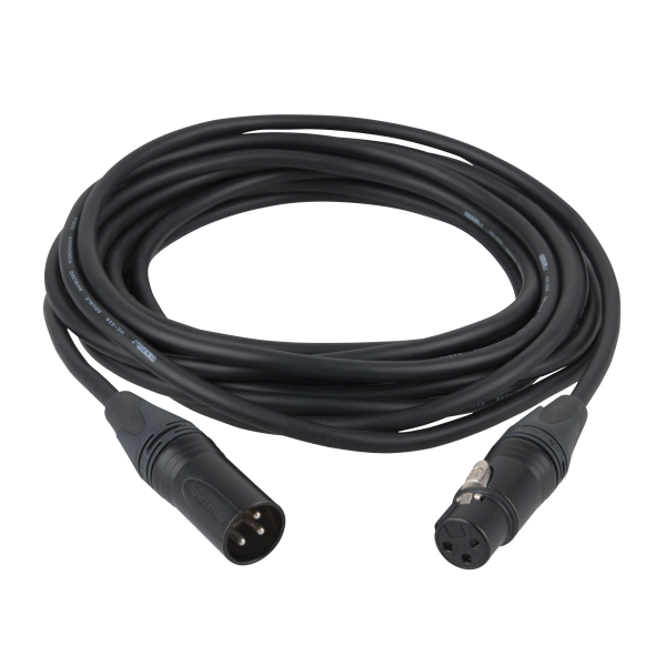 DAP FL72 - bal. XLR/M 3P to XLR/F 3P Neutrik XX series 3 m - black