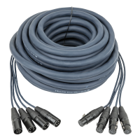 DAP DMX Snake 4-way 5-pin XLR 4-Universe - 50 m